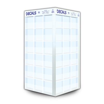 Sticker Display ONLY - No Stickers Included - Holds 72 Designs