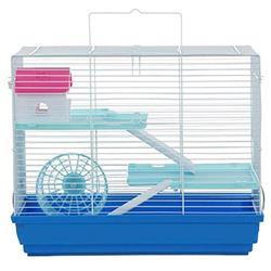 A&E Cages Nibbles Hamster  Gerbil Cage Small 3Level: 2Ea/18In X 11In X 14 In: 4 Pk