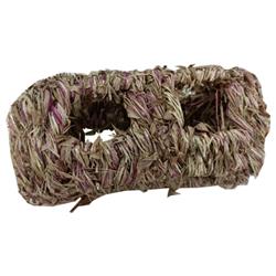 A&E Cages Small Animal MultiHole Grass Play Tunnel Natural: 1ea