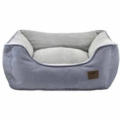 Tall Tails Dog Bolster Bed Charcoal