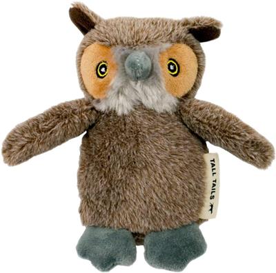 Tall Tails Dog Pluch Squeaker Owl 5 Inch