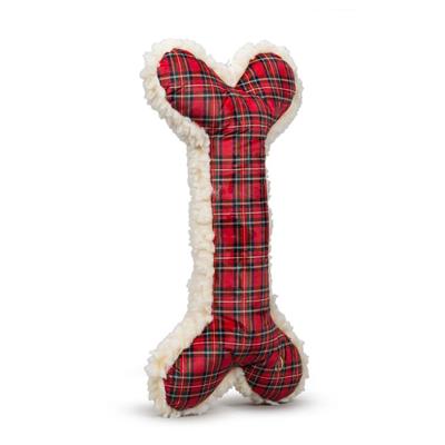 Tartan Tidings HuggleFleece 2' Bone