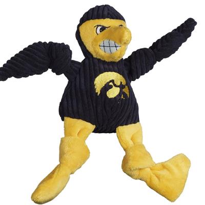 Iowa (U. of), Herky the Hawk Knottie® Plush Dog Toy
