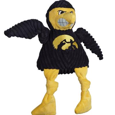Iowa (U. of), Herky the Hawk Knottie® Plush Dog Toy