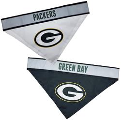 NFL Green Bay Packers Reflective Reversible Bandana