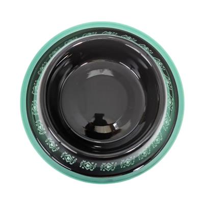 Stainless Steel Unicorn Boho Design Dog Bowl - Black (24oz)