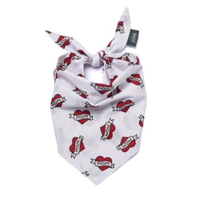 Love Mom Dog Bandana