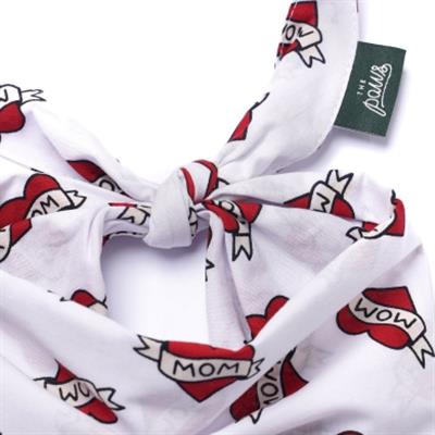 Love Mom Dog Bandana