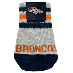 DENVER BRONCOS PET SOCKS