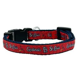 ST. LOUIS CARDINALS SATIN CAT COLLAR