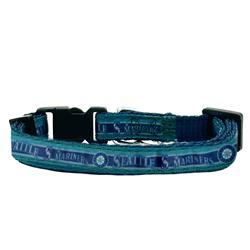 SEATTLE MARINERS SATIN CAT COLLAR