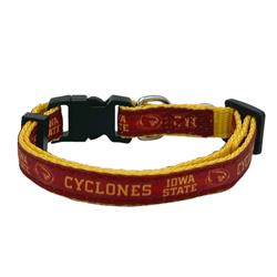 IOWA STATE SATIN CAT COLLAR