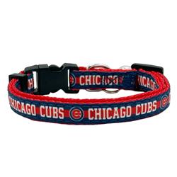 CHICAGO CUBS SATIN CAT COLLAR