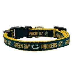 NFL Green Bay Packers Satin Cat Collar