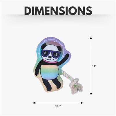 We Are Dreamers Plush Dog Toy Combo (Heart & Space Panda)