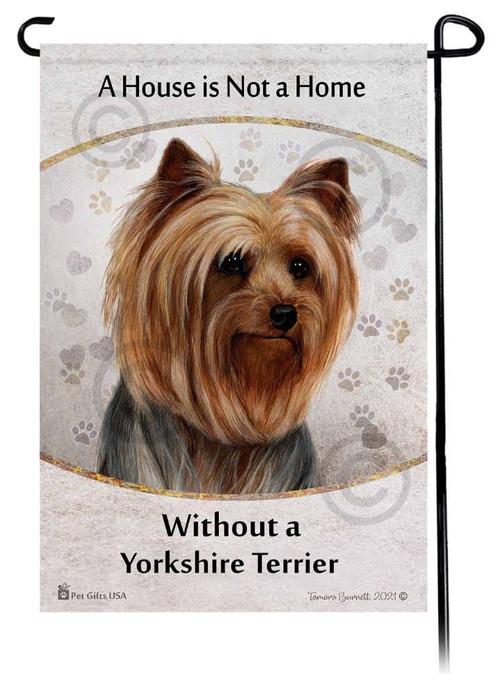 A House Is Not A Home - Dog Garden Flags