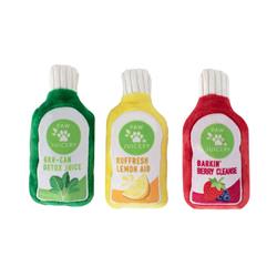 I Juice Can't Small Plush Dog Toys Set Of 3