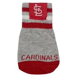 ST LOUIS CARDINALS PET SOCKS
