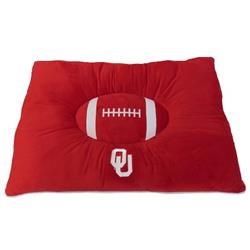 OKLAHOMA SOONERS PILLOW BED