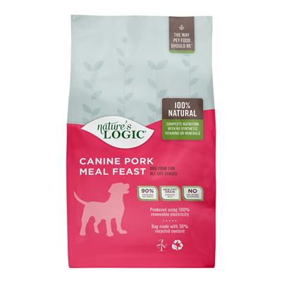 Natures Logic Dog Pork 13Lb