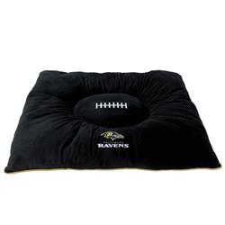 BALTIMORE RAVENS PILLOW BED **THIS PRODUCT WILL SHIP FROM NJ**