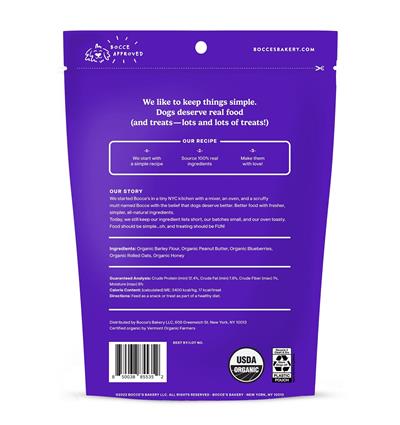 Bocce's Bakery Wild 'Berry Biscotti Small Batch Biscuits