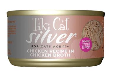 Tiki Pet Cat Silver Chicken 2.4oz.