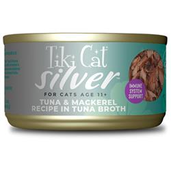 Tiki Pet Cat Silver Tuna & Mackerel 2.4oz.