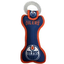 EDMONTON OILERS DENTAL RING TUG TOY