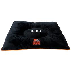 CLEVELAND BROWNS PILLOW BED - **THIS PRODUCT WILL SHIP FROM CA**