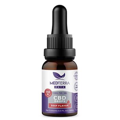 Medterra - CBD Pet Tincture - Beef - 150mg-750mg
