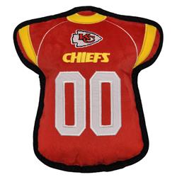 KANSAS CITY CHIEFS JERSEY TOUGH TOY