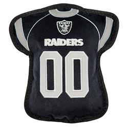 LAS VEGAS RAIDERS JERSEY TOUGH TOY