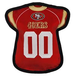 SAN FRANCISCO 49ERS JERSEY TOUGH TOY