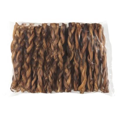 All-Natural Beef Braided Bully Stick Dog Treats - 12" Standard (25-Pack)