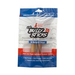 All-Natural Beef Bully Stick Dog Treats - 6" Jumbo (2-Pack)