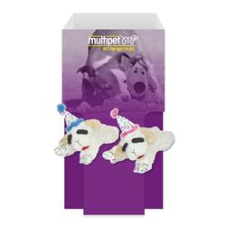 Multipet Birthday Lamb Chop 48pc Dump Bin