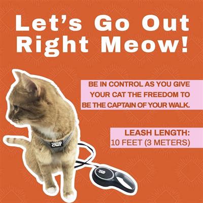 "The Captain" Retractable Leash for Cats