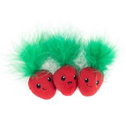 PetStages Strawbabies 3 Pk Pink