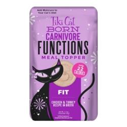 Tiki Pet Cat Born Carnivore Topper Fit 1.5oz. 12 pack