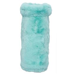 Cotton Candy Blue Fur Coat