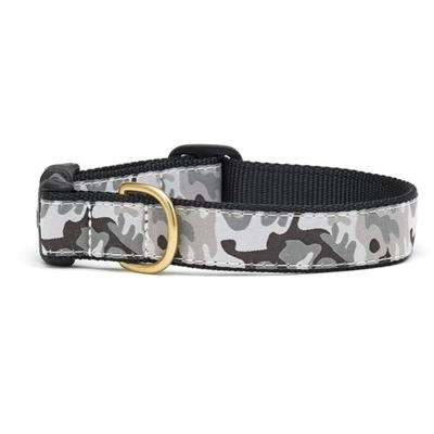 Gray Camo Dog Collars, Leads, & Harnesses