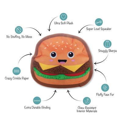 Say Cheese! Plush Dog Toy