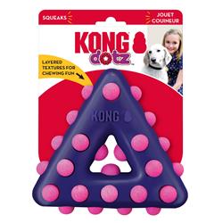 KONG Dotz Triangle Dog Toy 1ea/LG