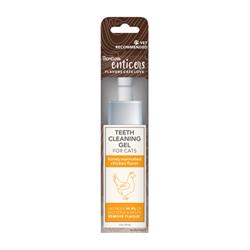 Tropiclean Cat Enticers Cleaning Gel Chicken 2oz.