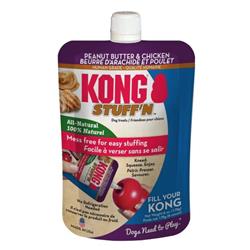 KONG Stuff'N Dog Treat Paste Pouch Peanut Butter & Chicken 1ea/6 oz