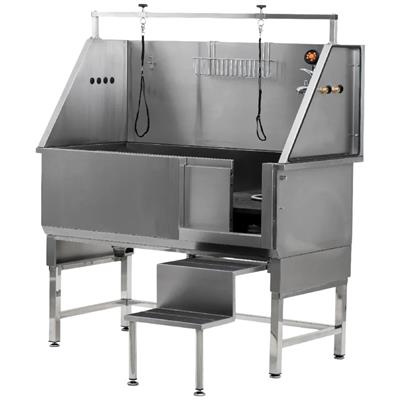 Walk-Through Bathing Tub with Steps by PetStore.Direct
