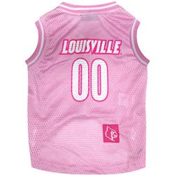 LOUISVILLE PINK BASKETBALL JERSEY