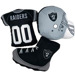 LAS VEGAS RAIDERS 3 PC LOCKER ROOM SET