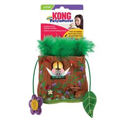 KONG Cat Puzzlements Hideaway Cat Toy Brown/Green 1ea